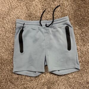 Men's Gray 5” Shorts with Black Accents (Medium)